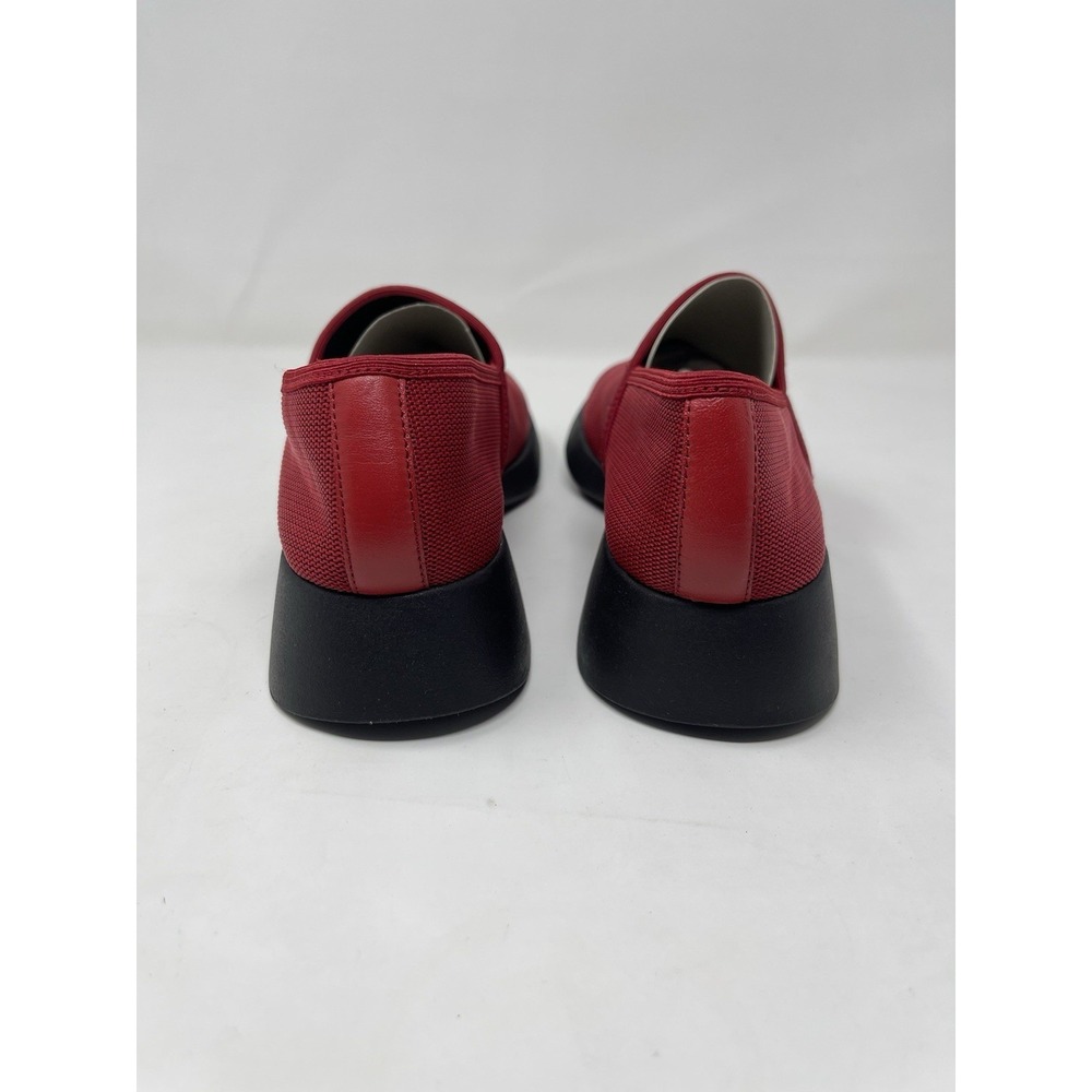 Vintage Aerosoles Main Stretch Red Slip On Shoes Womens Size 8B Comfort Casual - Picture 7 of 12